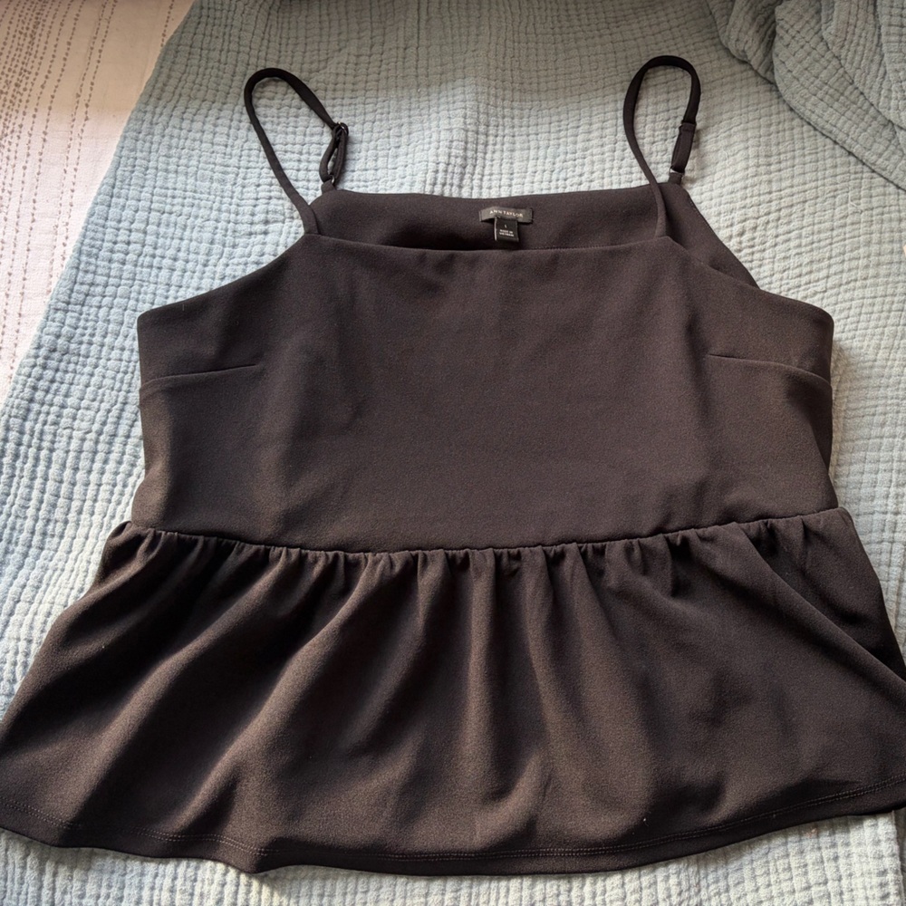 Ann Taylor peplum blouse